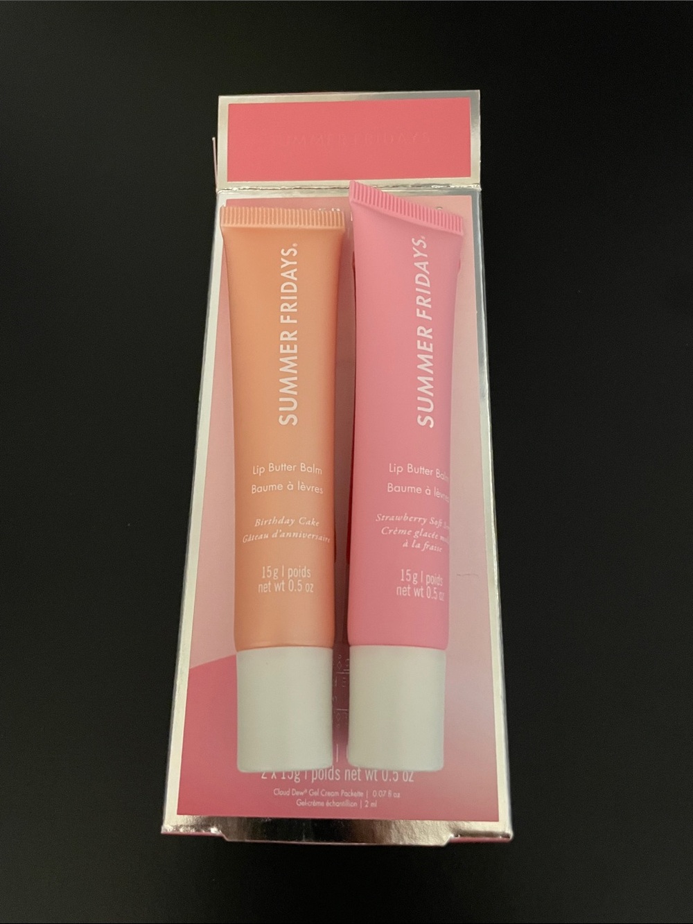 Summer Fridays Sweet Pink Duo Lip Butter Balm